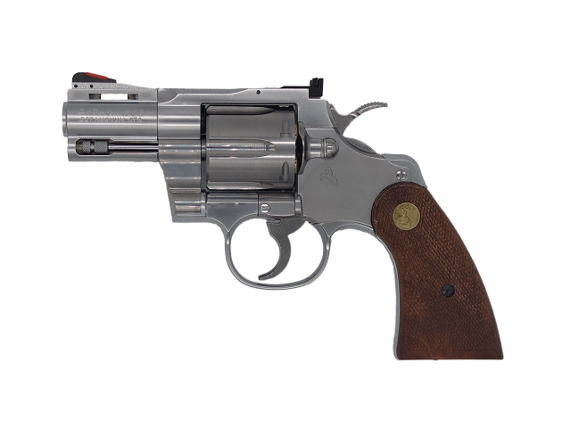 コルト パイソン .357Magnum 2.5inch R-model ステンレスフィニッシュ  ガスガン